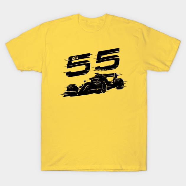 We Race On! 55 [Black] T-Shirt by DCLawrenceUK